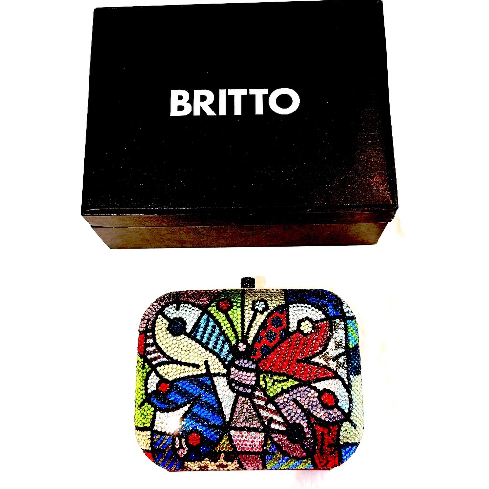Romero Britto Original Swarovski Crystal Butterfly